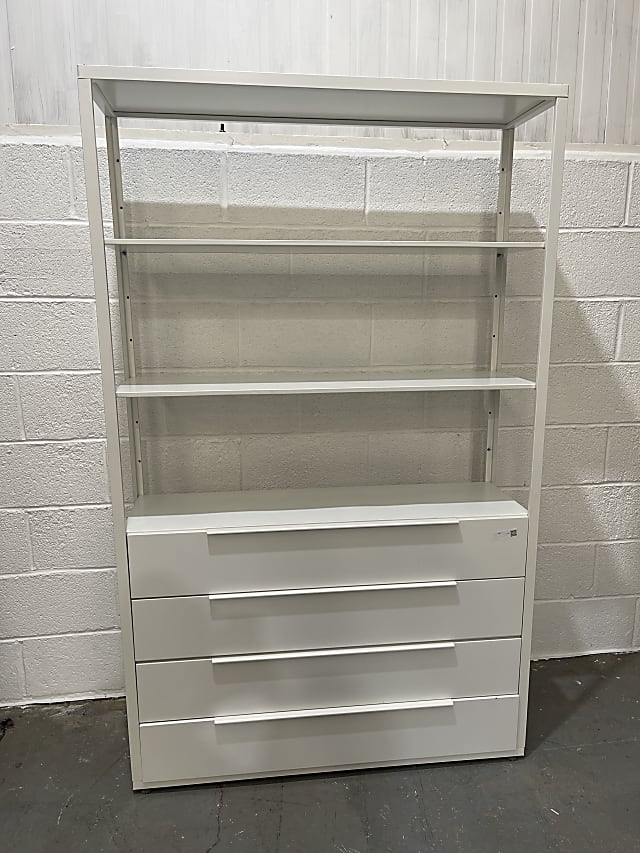 White tall Cabinet 