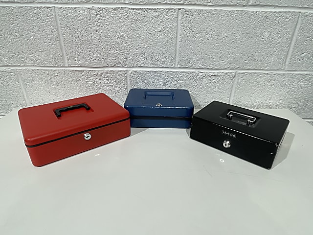 keyed petty cash boxes 