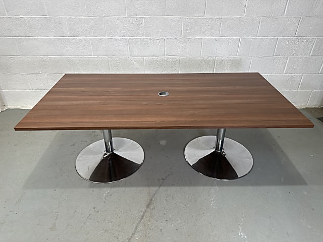 Meeting Table walnut top