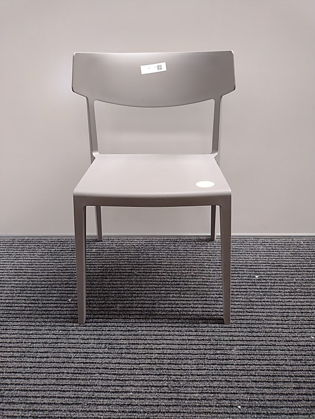 ACTIU WING PUR - grey plastic chair