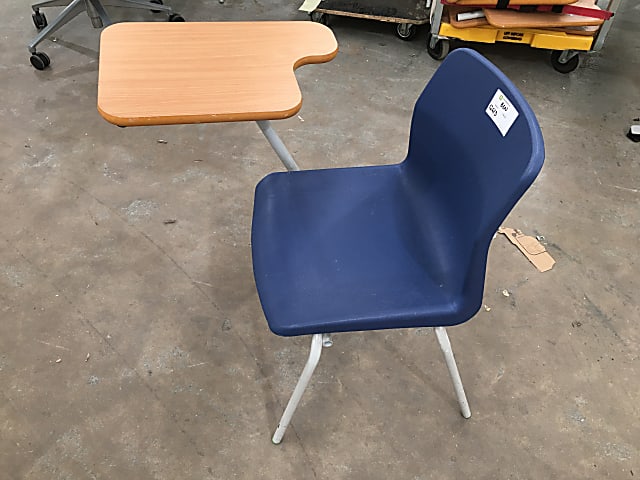 Chair with attachable table