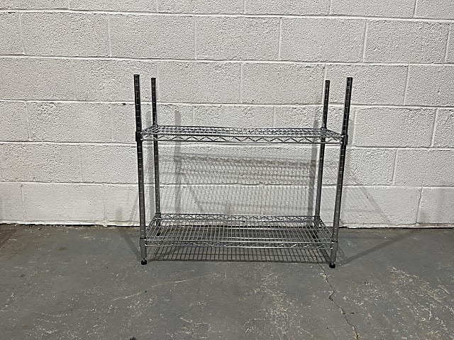 metal 2-layer rack shelf