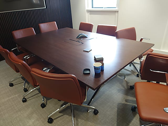 Large meeting room table 