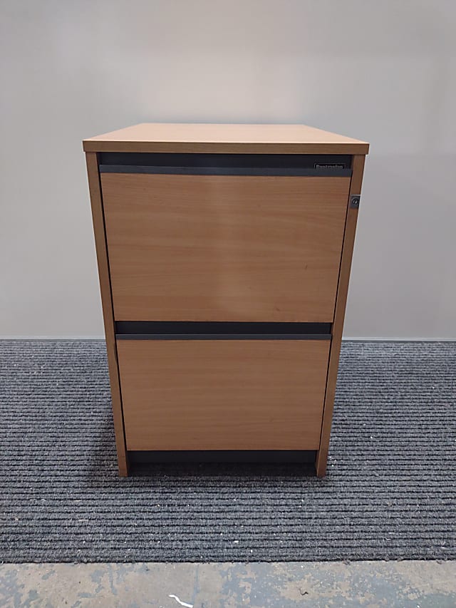 2 drawer free standing Contraplan pedestal