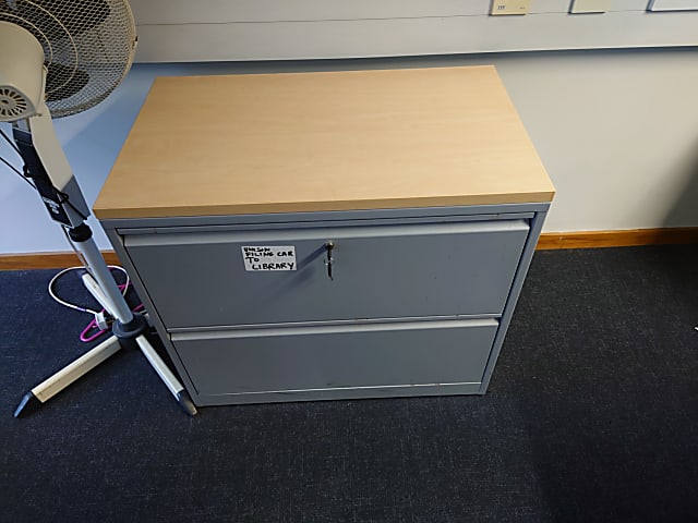 Cabinet draws (grey steel veneer top)