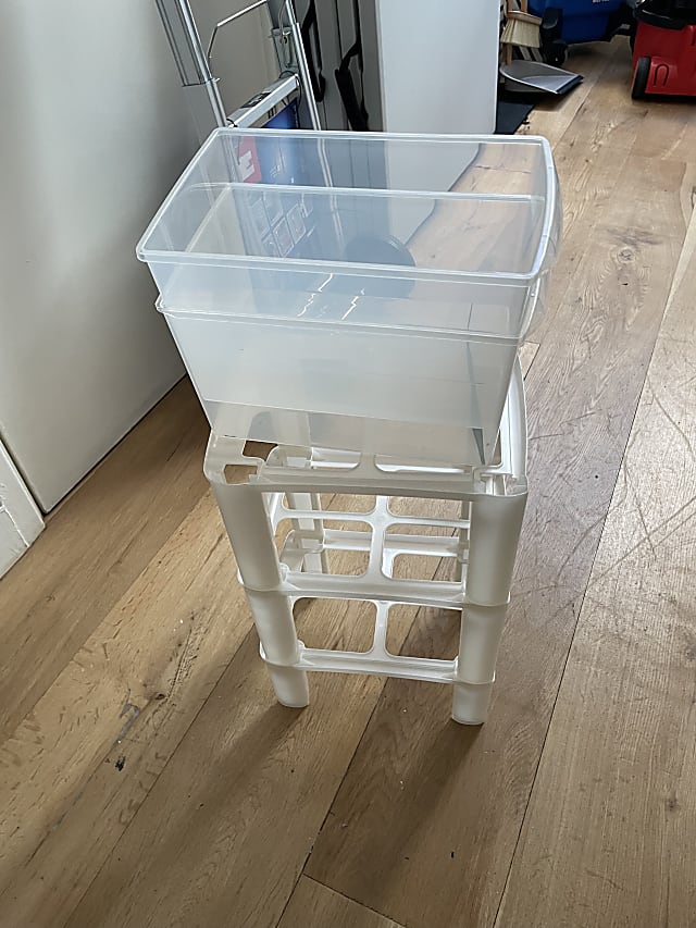 Plastic drawers