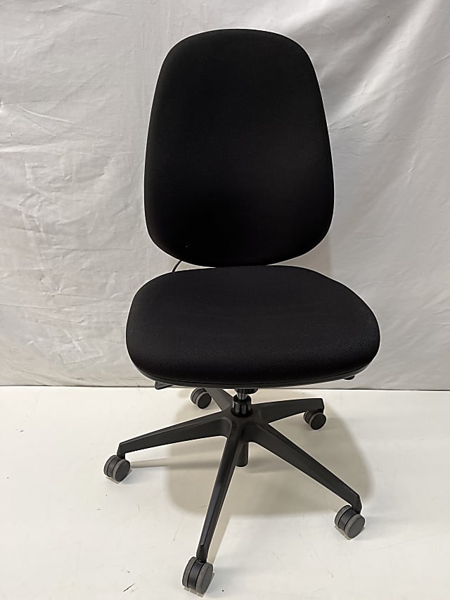 Ergonomic office operator chair black