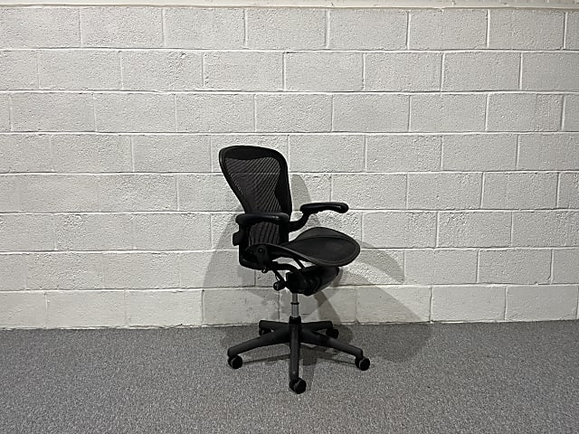 Herman Miller Aeron Size B Classic Mk1 Black Graphite