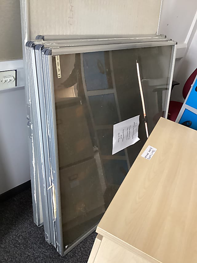 Glass point of sale screen windows