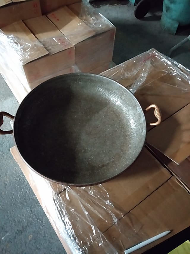 Copper chef's pan x 8