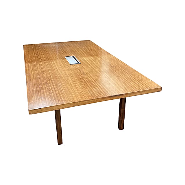 Meeting table with built in power