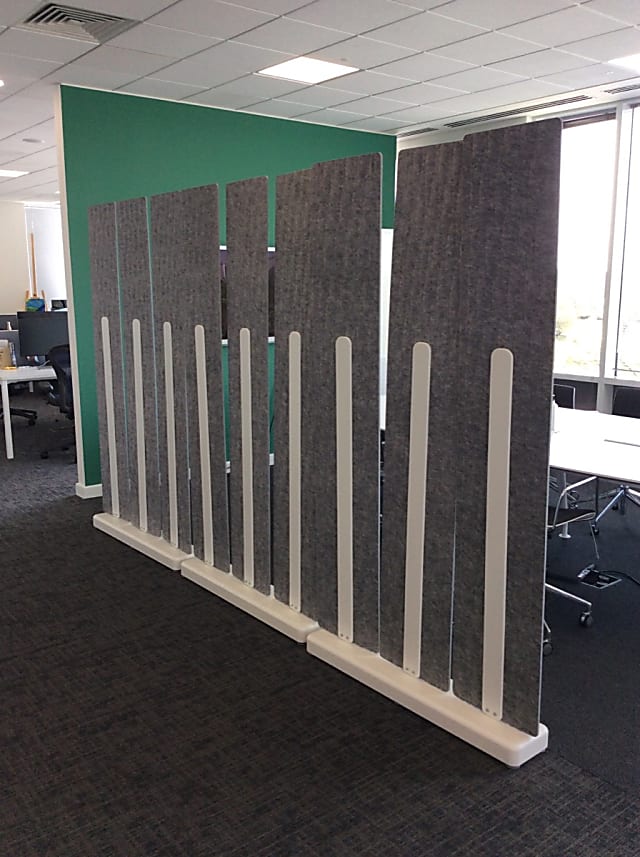 BuzziBlinds acoustic room divider screens