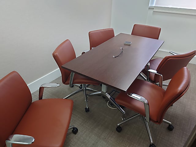 Small meeting room desk