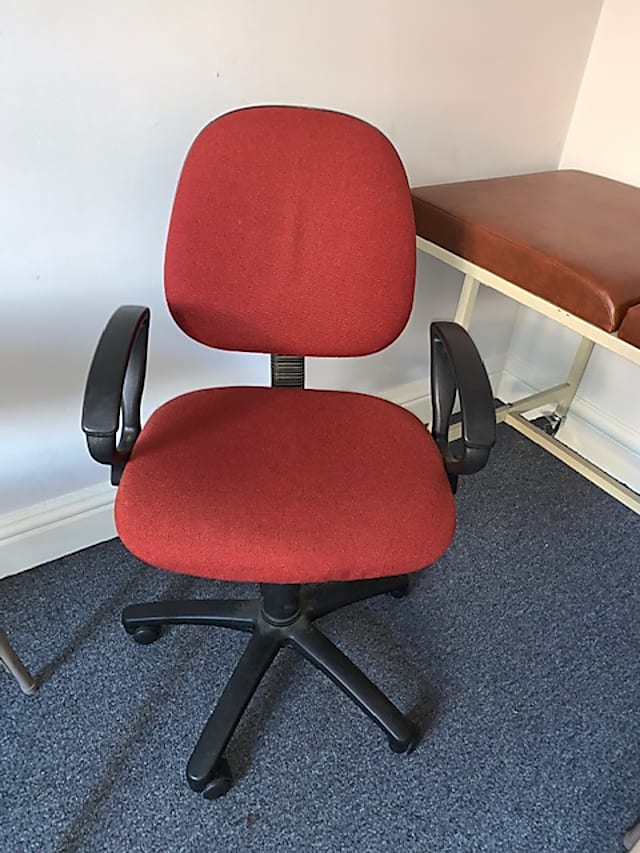 Red Operator Chair