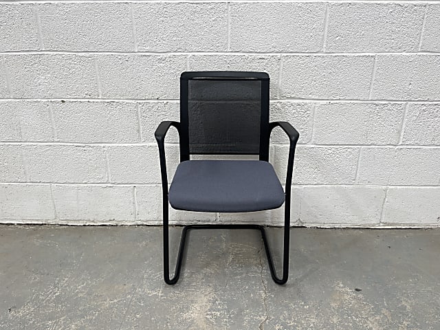 Mesh back Posturite meeting chair as new