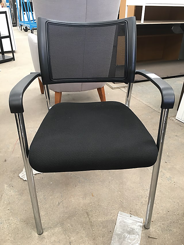 Mesh back meeting room chair