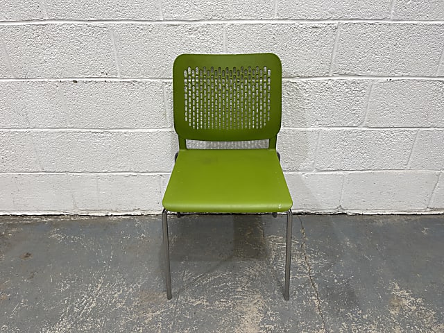 Green Stackable plastic Chair