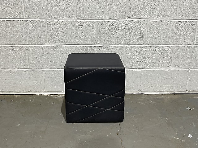 Wiesner Hager fabric Cube stool