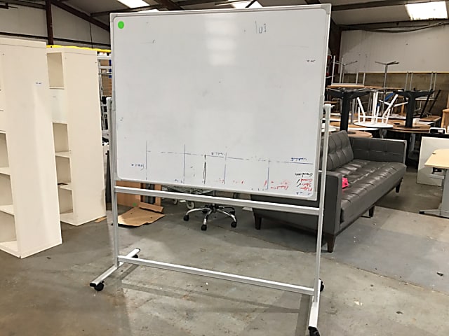 Whiteboard on wheels