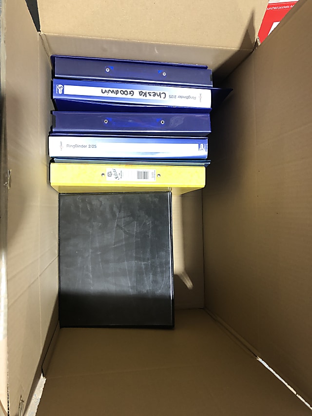 Box of 15 a4 folders 