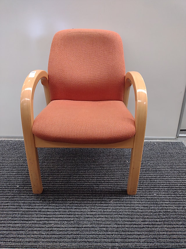 VERCO orange fabric chair