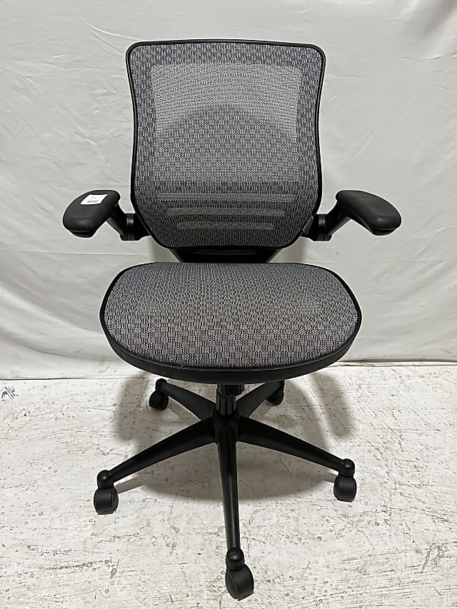  Grey mesh office operator chair