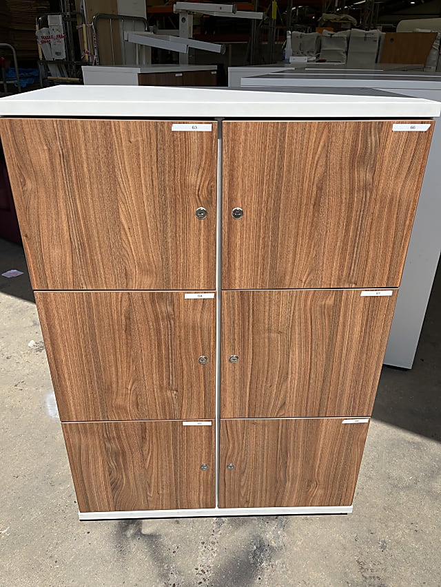 Haworth Lockers - 6 lockers per cabinet