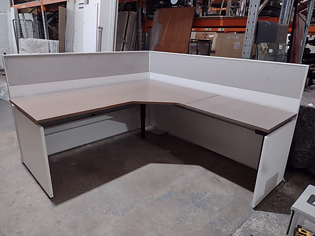 Large Herman Miller corner desk