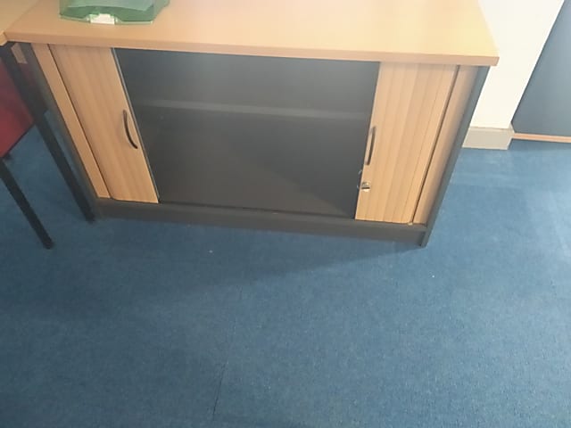 Low Tambour cabinet