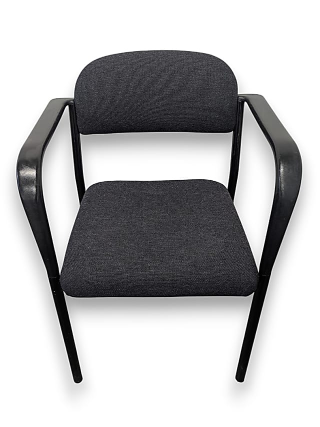 Eglin Group Dark Grey Meeting Chair with Arms