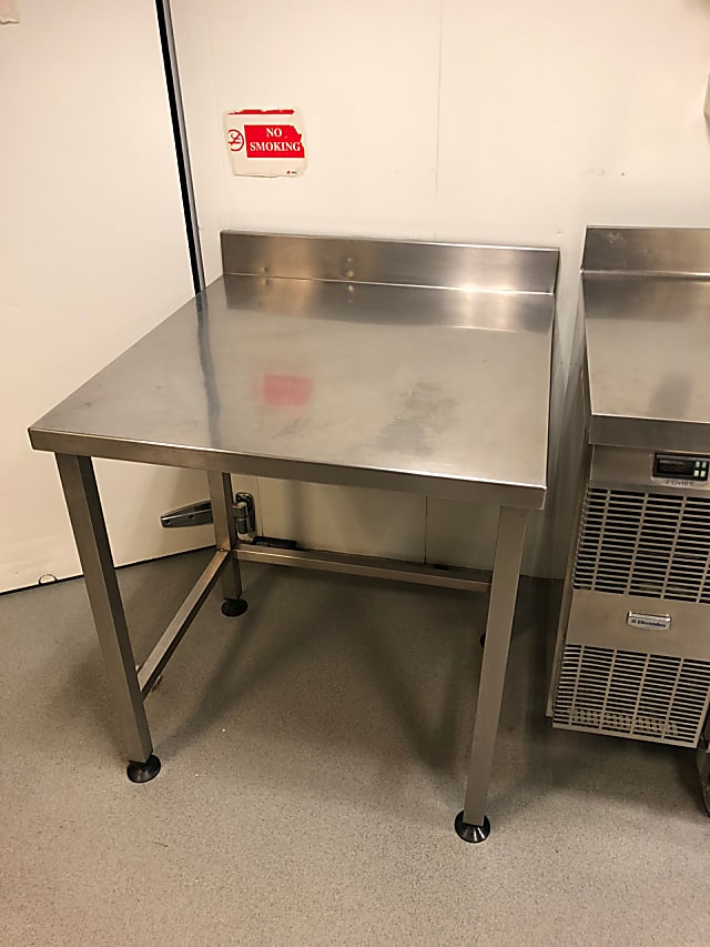 Catering commercial kitchen prep station