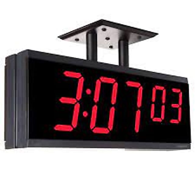 Ceiling Mounted Digital Clock