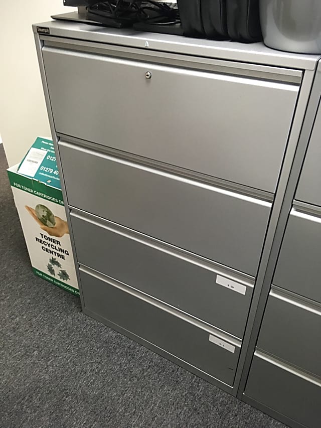 Triumph metal 4 drawer cabinet