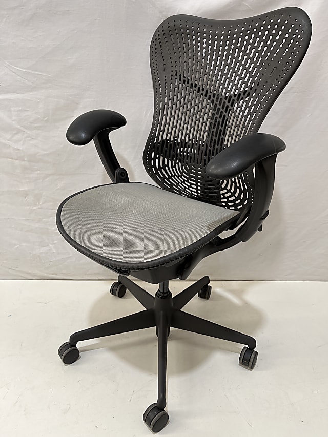 Grey black Herman miller Mirra chair