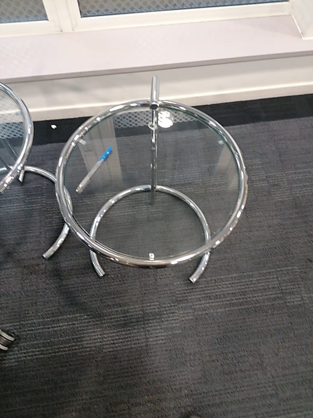 Small glass table