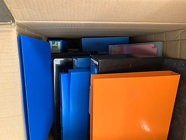 Large box of Various file sizes - one lot 