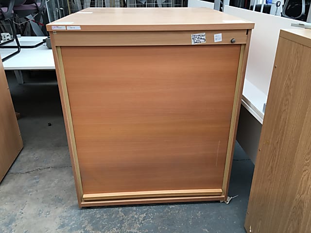 Cabinet roller door