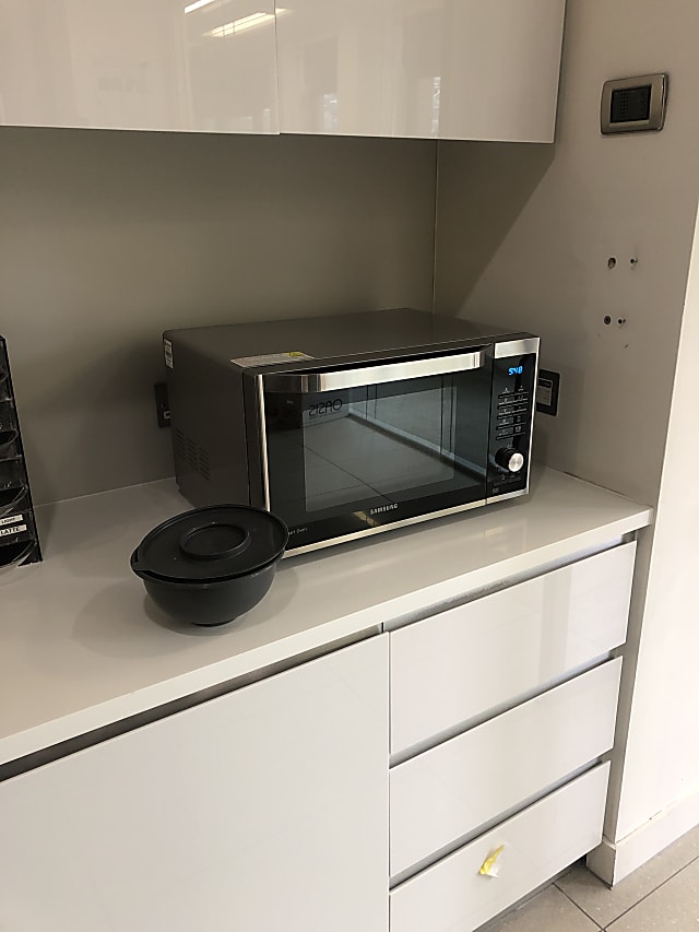 black microwave