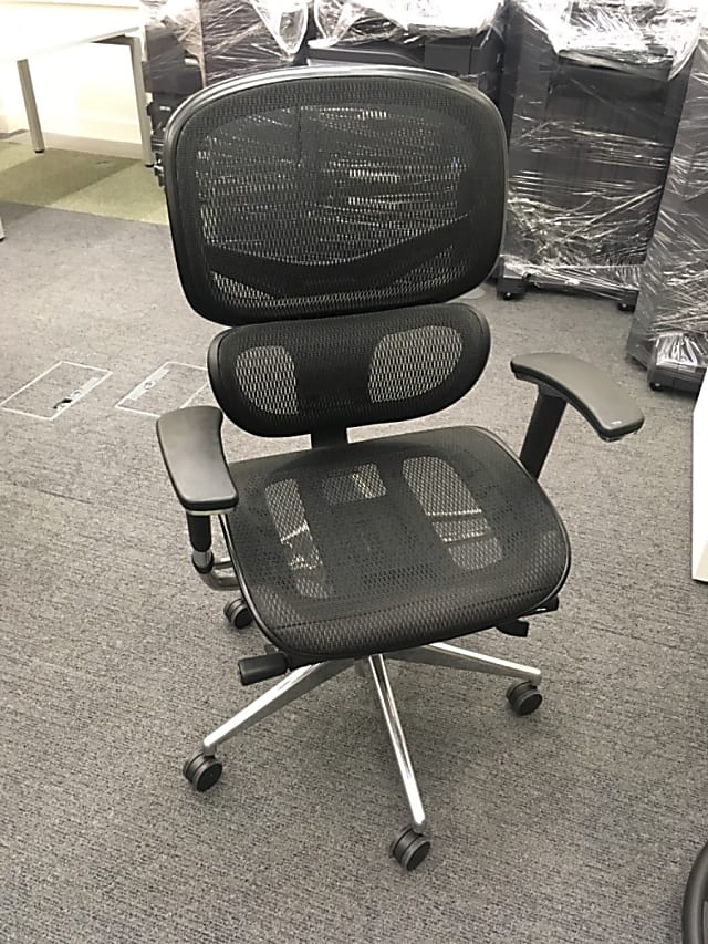 Office chair on wheels