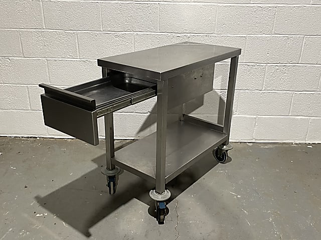 Catering dolly with one drawer 