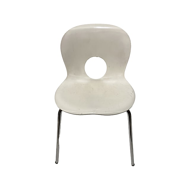 Rexite Olivia Stackable Chair Raul Barbieri White