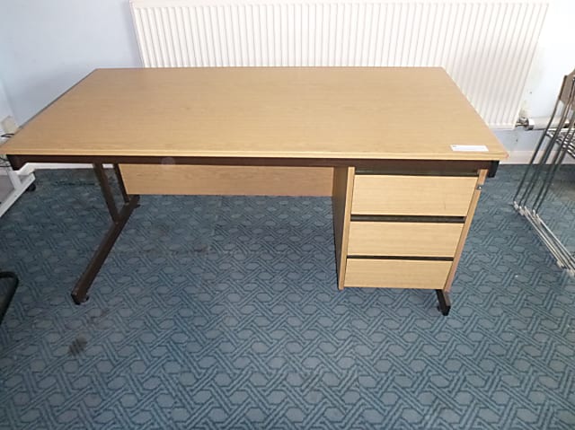 Desk with drawers