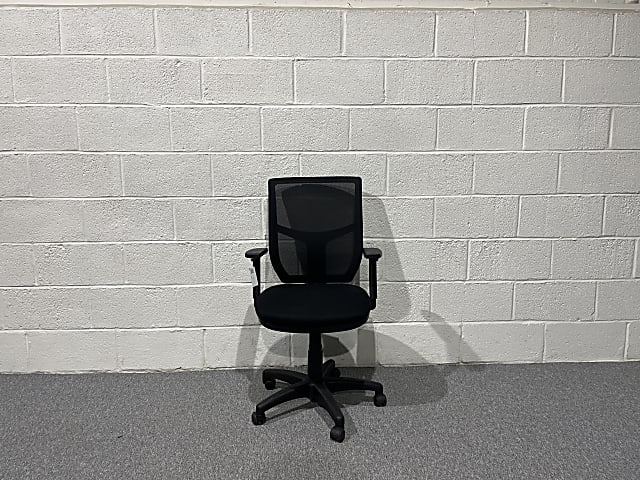 Ergo Comfort Black mesh back office chair