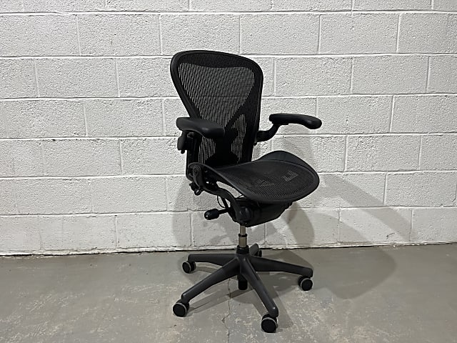 Herman Miller Aeron Size B chair fully loaded posture fit model