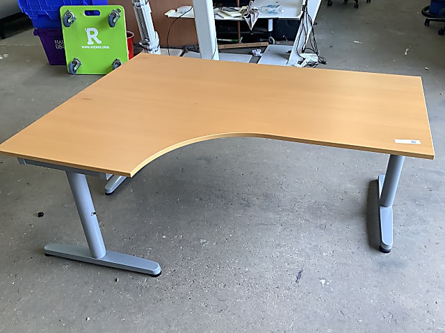 Left hand ikea galant desk 