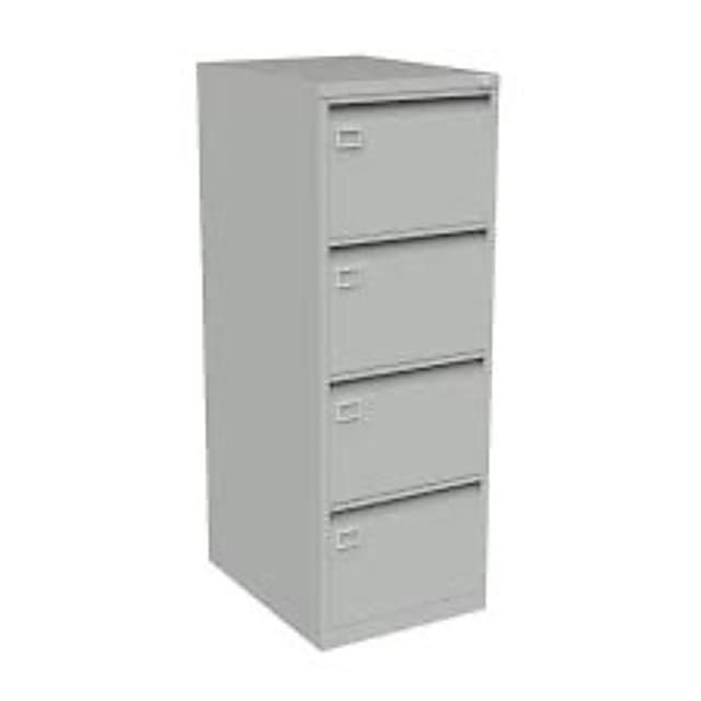 4 drawer filing cabinet - stock image
