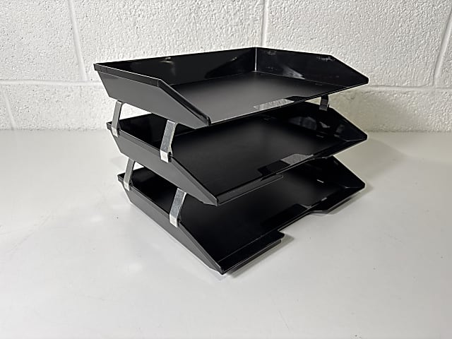 Acrimet 3 tier plastic letter tray