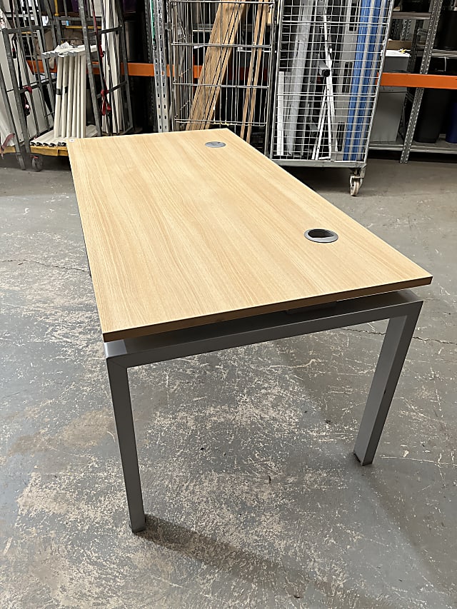 Wooden beech desk 160cm