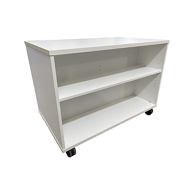 Mobile cabinet double sided on wheels