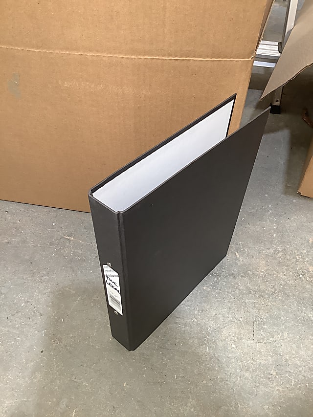 Box of used folders 28